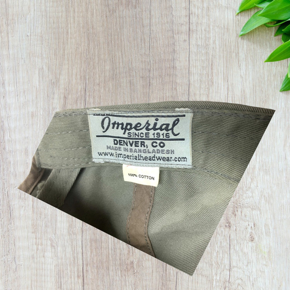 Bear's Best Golf Club Strapback Dad Hat Cap Embroidered Imperial Headwear - Picture 7 of 7